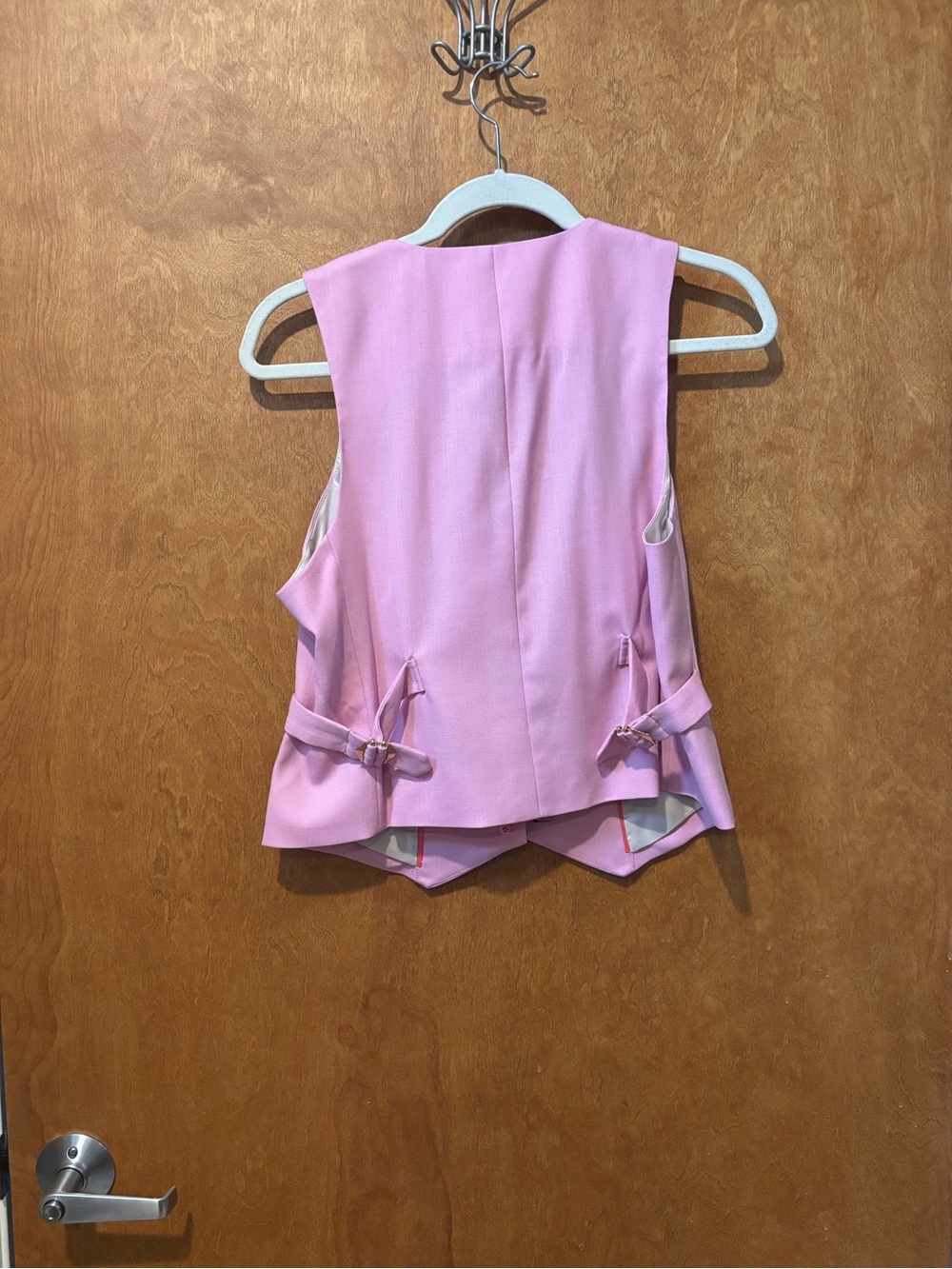 J. Crew Light Pink Tailored Vest - Picture 4 of 4